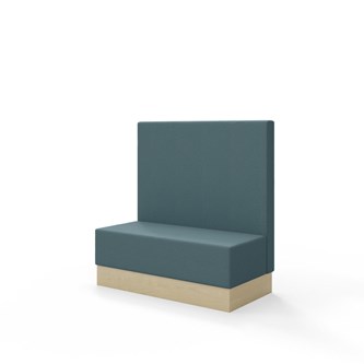 Modulsofa Snake 120 sokkel sh 43 medium rygg