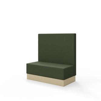 Modulsofa Snake 120 sokkel sh 43 medium rygg
