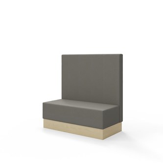 Modulsofa Snake 120 sokkel sh 43 medium rygg
