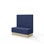 Modulsofa Snake 120 sokkel sh 43 medium rygg