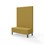 Modulsofa Snake 120 metallben sh 43 høy rygg