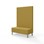 Modulsofa Snake 120 metallben sh 43 høy rygg