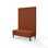 Modulsofa Snake 120 metallben sh 43 høy rygg
