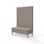 Modulsofa Snake 120 metallben sh 43 høy rygg