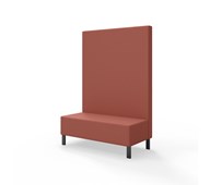 Modulsofa Snake 120 metallben sh 43 høy rygg