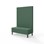 Modulsofa Snake 120 metallben sh 43 høy rygg