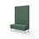 Modulsofa Snake 120 metallben sh 43 høy rygg