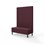 Modulsofa Snake 120 metallben sh 43 høy rygg
