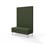 Modulsofa Snake 120 metallben sh 43 høy rygg