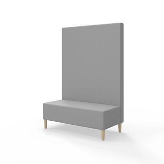 Modulsofa Snake 120 treben sh 43 høy rygg