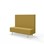 Modulsofa Snake 150 metallben sh 43 medium rygg