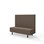 Modulsofa Snake 150 metallben sh 43 medium rygg