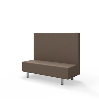 Modulsofa Snake 150 metallben sh 43 medium rygg