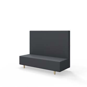 Modulsofa Snake 150 treben sh 37,5 medium rygg