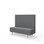 Modulsofa Snake 150 treben sh 43 medium rygg