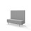 Modulsofa Snake 150 treben sh 43 medium rygg