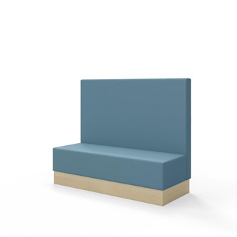 Modulsofa Snake 150 sokkel sh 43 medium rygg