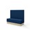 Modulsofa Snake 150 sokkel sh 43 medium rygg