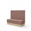 Modulsofa Snake 150 sokkel sh 43 medium rygg
