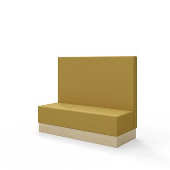 Modulsofa Snake 150 sokkel sh 43 medium rygg