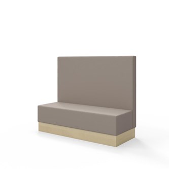 Modulsofa Snake 150 sokkel sh 43 medium rygg