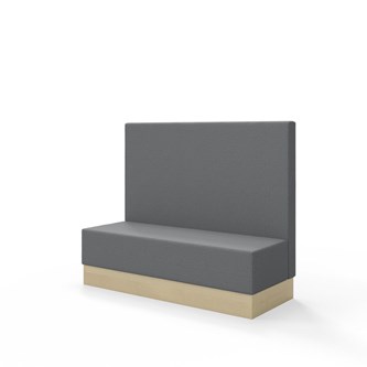 Modulsofa Snake 150 sokkel sh 43 medium rygg