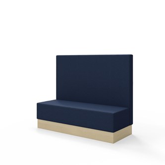 Modulsofa Snake 150 sokkel sh 43 medium rygg
