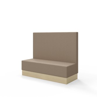 Modulsofa Snake 150 sokkel sh 43 medium rygg