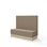 Modulsofa Snake 150 sokkel sh 43 medium rygg