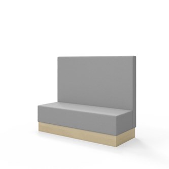 Modulsofa Snake 150 sokkel sh 43 medium rygg