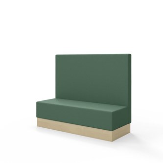 Modulsofa Snake 150 sokkel sh 43 medium rygg