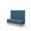 Modulsofa Snake 150 sokkel sh 43 medium rygg