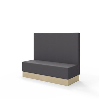 Modulsofa Snake 150 sokkel sh 43 medium rygg