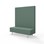 Modulsofa Snake 150 metallben sh 43 høy rygg