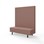 Modulsofa Snake 150 metallben sh 43 høy rygg