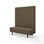 Modulsofa Snake 150 metallben sh 43 høy rygg