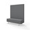 Modulsofa Snake 150 metallben sh 43 høy rygg