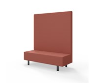 Modulsofa Snake 150 metallben sh 43 høy rygg
