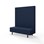 Modulsofa Snake 150 metallben sh 43 høy rygg