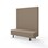 Modulsofa Snake 150 metallben sh 43 høy rygg