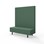 Modulsofa Snake 150 metallben sh 43 høy rygg