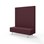 Modulsofa Snake 150 metallben sh 43 høy rygg