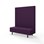 Modulsofa Snake 150 metallben sh 43 høy rygg