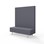 Modulsofa Snake 150 metallben sh 43 høy rygg
