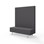 Modulsofa Snake 150 metallben sh 43 høy rygg