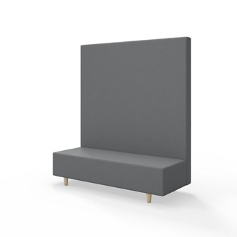 Modulsofa Snake 150 treben sh 37,5 høy rygg