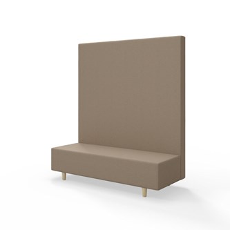 Modulsofa Snake 150 treben sh 37,5 høy rygg