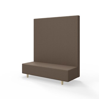 Modulsofa Snake 150 treben sh 37,5 høy rygg