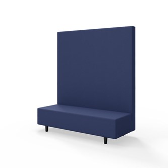 Modulsofa Snake 150 treben sh 37,5 høy rygg