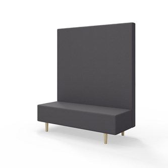 Modulsofa Snake 150 treben sh 43 høy rygg